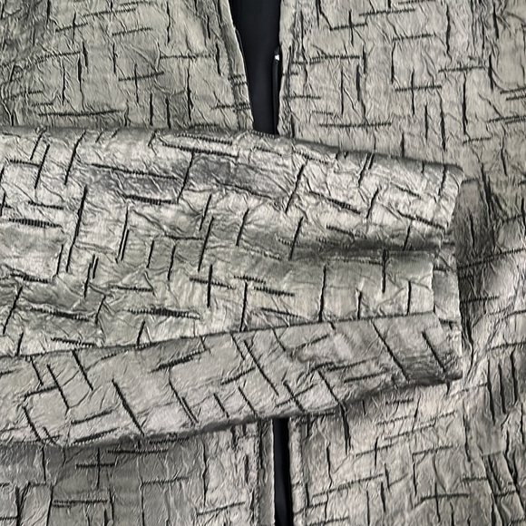 CONRADC COLLECTION Jacket Olive Green Size 8 Zips in front - Picture 8 of 9